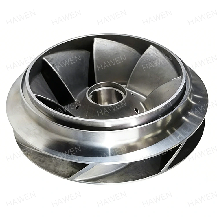 ရင်းနှီးမြုပ်နှံမှု Casting Stainless Steel Impeller